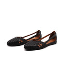 Ballerina ragnetto in vera pelle