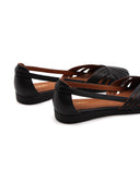 Ballerina ragnetto in vera pelle