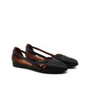 Ballerina ragnetto in vera pelle
