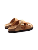 Ciabatta con stampa Geo Classic donna