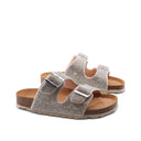 Ciabatta gioiello con strass da donna