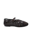 Ballerina mary jane in rafia da donna