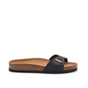 Sandalo ciabatta da donna in vera pelle