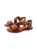 Sandalo in vera pelle da donna