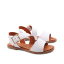 Sandalo in vera pelle da donna