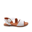 Sandalo in vera pelle da donna