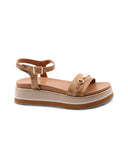 Sandalo platform con stampa Geo Classic