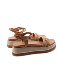 Sandalo platform con stampa Geo Classic
