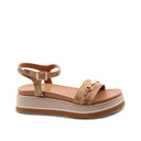 Sandalo platform con stampa Geo Classic