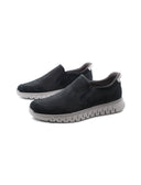 Sneaker da infilare in pelle da uomo
