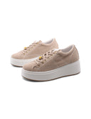 Sneaker gioiello in tessuto da donna