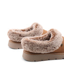 Cozy Blend slippers con pelliccia donna