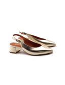 Décolleté slingback a punta da donna