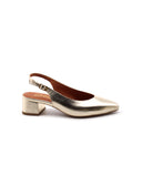 Décolleté slingback a punta da donna