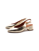 Décolleté slingback a punta da donna