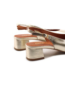 Décolleté slingback a punta da donna