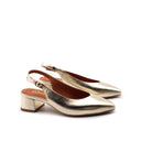 Décolleté slingback a punta da donna