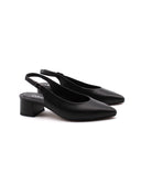 Décolleté slingback a punta da donna