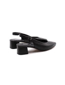 Décolleté slingback a punta da donna