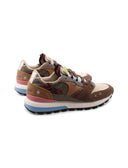 Sneaker da donna con inserto animalier