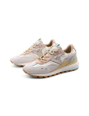 Luna sneaker in nylon e suede donna
