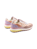 Luna sneaker in nylon e suede donna