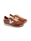 Saturno sneaker in nylon e suede donna