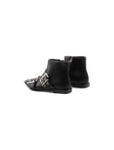Ankle boot con fibbie da donna