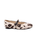 Ballerina mary jane animalier da donna