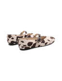 Ballerina mary jane animalier da donna