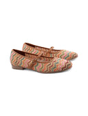 Ballerina mary jane multicolor da donna