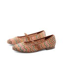 Ballerina mary jane multicolor da donna