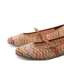 Ballerina mary jane multicolor da donna