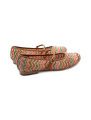 Ballerina mary jane multicolor da donna