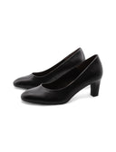 Décolleté nera vegan da donna