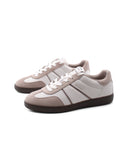 Sneaker in vera pelle da donna