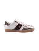 Sneaker in vera pelle da donna