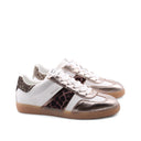 Sneaker in vera pelle da donna