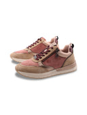 Sneaker vegan da donna con zip