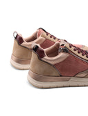 Sneaker vegan da donna con zip
