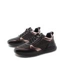 Sneaker gioiello vegan con strass donna