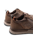Sneaker gioiello vegan con strass donna