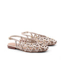 Ballerine slingback con borchie donna
