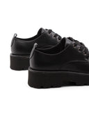 Scarpa stringata fondo carrarmato donna