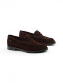 Mocassino elegante scamosciato da donna