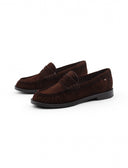 Mocassino elegante scamosciato da donna