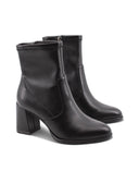 Stivaletto vegan nero da donna