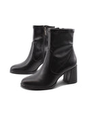 Stivaletto vegan nero da donna