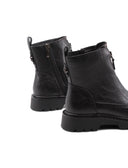 Stivaletto vegan con zip da donna