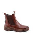 Ankle boot in pelle da donna